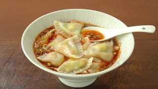 속재료 3가지만 들어가도 맛있는 얼큰 만두탕  한입에 쏙 들어가는 만두 만들기  Spicy Dumpling Soup Recipe [upl. by Air]