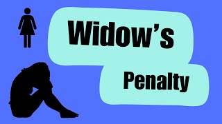 Another Reason for a Roth Conversion  The Widows Penalty [upl. by Boote]