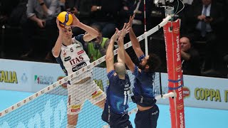 💥🏐 HIGHLIGHTS  Itas TrentinoMint Vero Volley Monza 23 Semifinale di Coppa Italia 2024 [upl. by Atteuqihc]