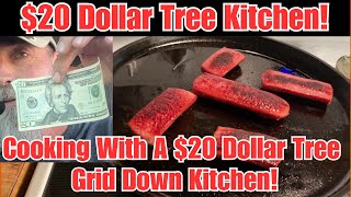 Using The Dollar Tree Power Outage Emergency Kitchen [upl. by Rugg221]