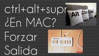 Forzar Salida en Mac OS X [upl. by Elkin]