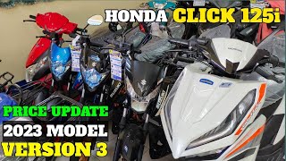 HONDA CLICK 125i V3 2023 MODEL UPDATED PRICE  ERMEL PH TV [upl. by Eitirahc703]