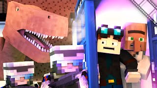 Minecraft  THE DOCTORS TIME MACHINE  Original Animation [upl. by Airdnaed]