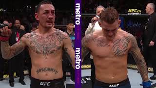 Dustin Poirier vs Max Holloway HIGHLIGHTS two great warriors  UFC 242 [upl. by Enahsed]