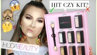 NOWOŚĆ PUDER HUDA BEAUTY  HIT CZY KIT  SWATCHE  LAMAKEUPEBELLA [upl. by Wiatt]