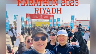 4km FunRun  Riyadh Marathon 2023  Nurse Diona [upl. by Doss]