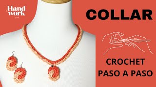 Cómo hacer COLLARES a CROCHET ¡Paso a paso [upl. by Macmahon182]