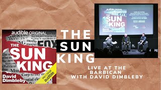 David Dimbleby dives into Rupert Murdochs past  Audibles The Sun King Live [upl. by Alak]