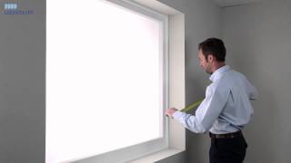 How to Measure amp Fit Roller Blinds  By Louvolite [upl. by Palma565]