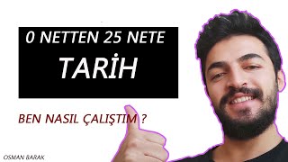 TARİHE NASIL ÇALIŞTIM   Kpss Türkiye 15si [upl. by Lief]