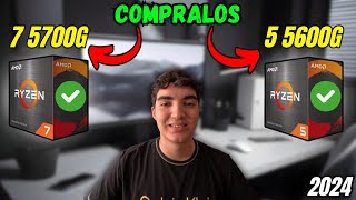 ¿Por Qué SÍ Deberías Comprar el Ryzen 7 5700G y 5 5600G en 2024 [upl. by Ailemap661]