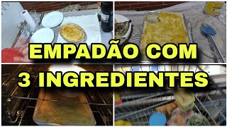 COMO FIZ O EMPADÃO RÁPIDO E FÁCIL  SOMENTE COM 3 INGREDIENTES [upl. by Malliw]