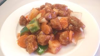 how to make REAL TAKE AWAY sweet and sour pork 咕噜肉 [upl. by Darrell394]