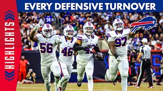 Every Buffalo Bills Defensive Turnover At The Bye [upl. by Valente]