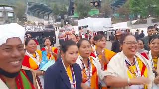 DIMASA SONG OKHALI SARIHA BY AKI DIMASA AT HORNBILL FESTIVAL 2024 [upl. by Esylla]