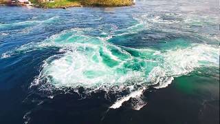 Norwegian Nature Saltstraumen on an autumn day [upl. by Sura490]