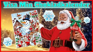 Visa Min Chokladkalender CHRISTMAS DECEMBER 2023 [upl. by Hillegass9]