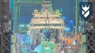 Exclusive Tour INSIDE The 600000000 Crescent Yacht By Lürssen [upl. by Gottlieb]