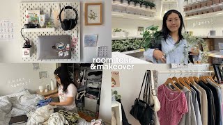 2024 room makeover 🛒 pinterest room inspo  tour closet cleanout [upl. by Onin]