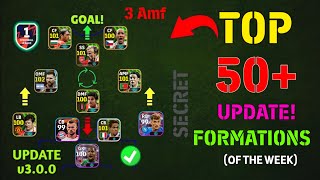 HOW TO GET HIDDEN FORMATIONS  BEST FORMATIONS IN eFootball 2024 MOBILE [upl. by Eatnuahs]