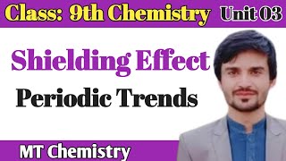 Shielding Effect Screening effect Trends in Periodic Table [upl. by Aiet248]