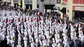 The Rose Parade 2015 Marching Bands in 23 Minutes [upl. by Ydnahs]