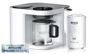 Bluevua RO100ROPOTLITE Countertop Reverse Osmosis Water Filter System 5 Stage Purification Review [upl. by Edelsten13]