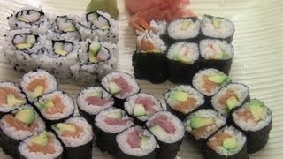 How To Make Simple And Delicious Sushi22 [upl. by Leuname]