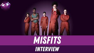 Misfits Cast Interview Robert Lauren Nathan Antonia amp Iwan on Their Hit Comedy Drama [upl. by Okika951]