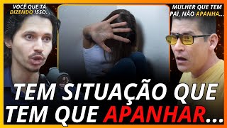 DISCUSSÃO SOBRE LEI MARIA DA PENHA PEGA FOGO🔥 AO VIVO [upl. by Fisch286]