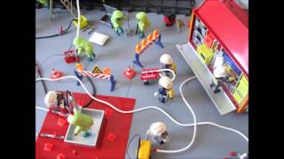 Playmobil Feuerwehr Sammlung Teil 9 Feuerwehr Rettungsdienst [upl. by Aiceila142]