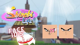 Shindo Life 2 Face Ids and Cape Ids [upl. by Eng]