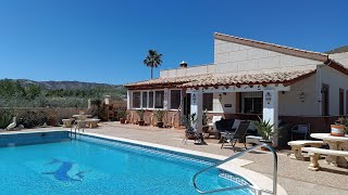 Property for Sale Spain Villa Dragonfly 269950 Euros 3 Bed Villa with garage and 10 x 5 pool [upl. by Gnidleif307]