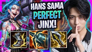 HANS SAMA PERFECT JINX GAME  G2 Hans Sama Plays Jinx ADC vs Twitch  Season 2024 [upl. by Aisila316]