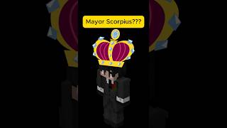 SCORPIUS IS BACK Mayor Prediction for Skyblock Year 385 shorts minecraft hypixel skyblock [upl. by Farika]