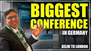 ATTENDING WORLDS BIGGEST CONFERENCE  Delhi to London Road Trip  Ep 43 [upl. by Radke]