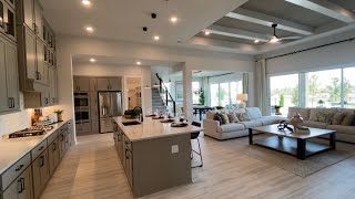 New Home Tour  799k Homes in Cypress Texas  Bridgeland  Tri Pointe Homes [upl. by Niletak110]