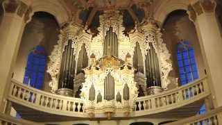 St Wenzel organ Daniel Roth plays de Grigny Tierce en taille 19 August 2011 [upl. by Malsi481]