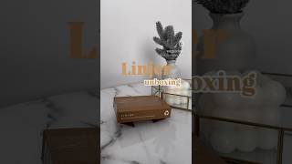 Linjer Jewelry unboxing  sustainable and elegant jewelry 💫 linjer linjerjewelry linjerreview [upl. by Ardnossac]