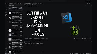 Nodejs Installation on macOS and Setting up Visual Studio Code for JavaScript Development In 2023 [upl. by Canty107]