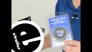 etrailer  Spindle Grease Seal Set for L44643 Inner Bearing and 1980 Bearing Buddy Spec Review [upl. by Ained]