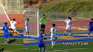 Huge Goalkeeper Saves  OFarrell Charter vs Madison Boys Soccer [upl. by Rudelson]