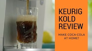 Keurig Kold Review Soda Machine for the Home [upl. by Andi311]