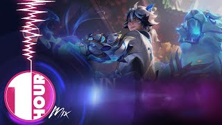 1 HOUR  Porcelain  Official Skins Theme  Lunar Revel 2022  League of Legends [upl. by Naelopan]