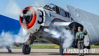 Sunday Warbird Departures  TBM Avenger Reunion 2023 [upl. by Aikenat]