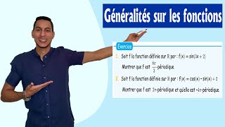 généralités sur les fonctions numérique 1bac exercices corrigés  la fonction périodique exercice [upl. by Llenrrad757]