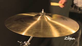 Zildjian Sound Lab  20quot A Zildjian Medium Thin Crash [upl. by Miett309]