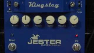 Kingsley Jester Overdrive pedal II [upl. by Johst]