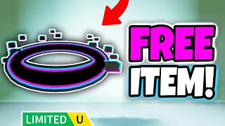 NEW GET THIS FREE HACKER HALO IN ROBLOX NOW😱  10000 COPIES  LIMITED UGC ITEMS [upl. by Humfrey]