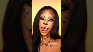 LeopardCheetah Print Makeup Transformation 🐆🐾 [upl. by Koslo979]